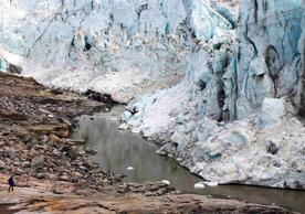 Joe McConnell photo of glacier