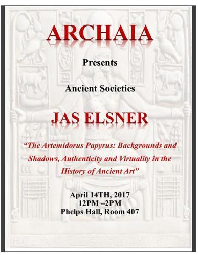 Ancient Societies: Jas Elsner