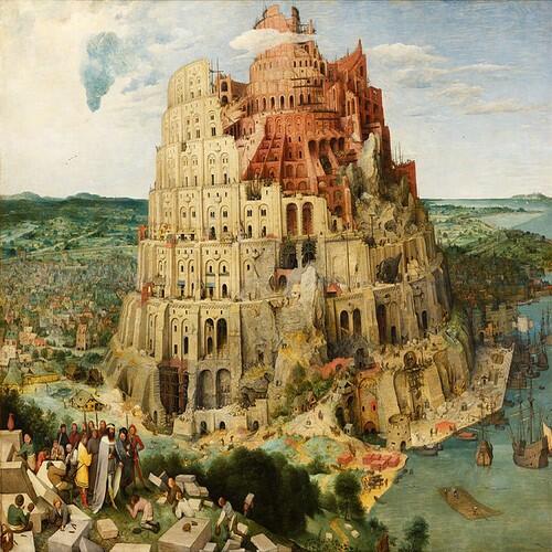 Pieter Bruegel the Elder, Tower of Babel. 1563